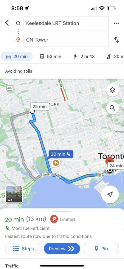 2B With Parking, 10Km To Toronto Downtown Hotel Buitenkant foto